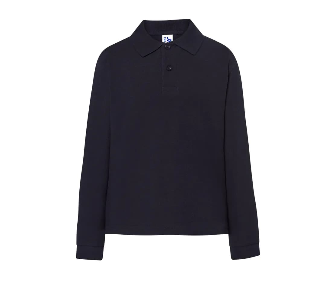 Kid Ls Unisex Polo – Marine