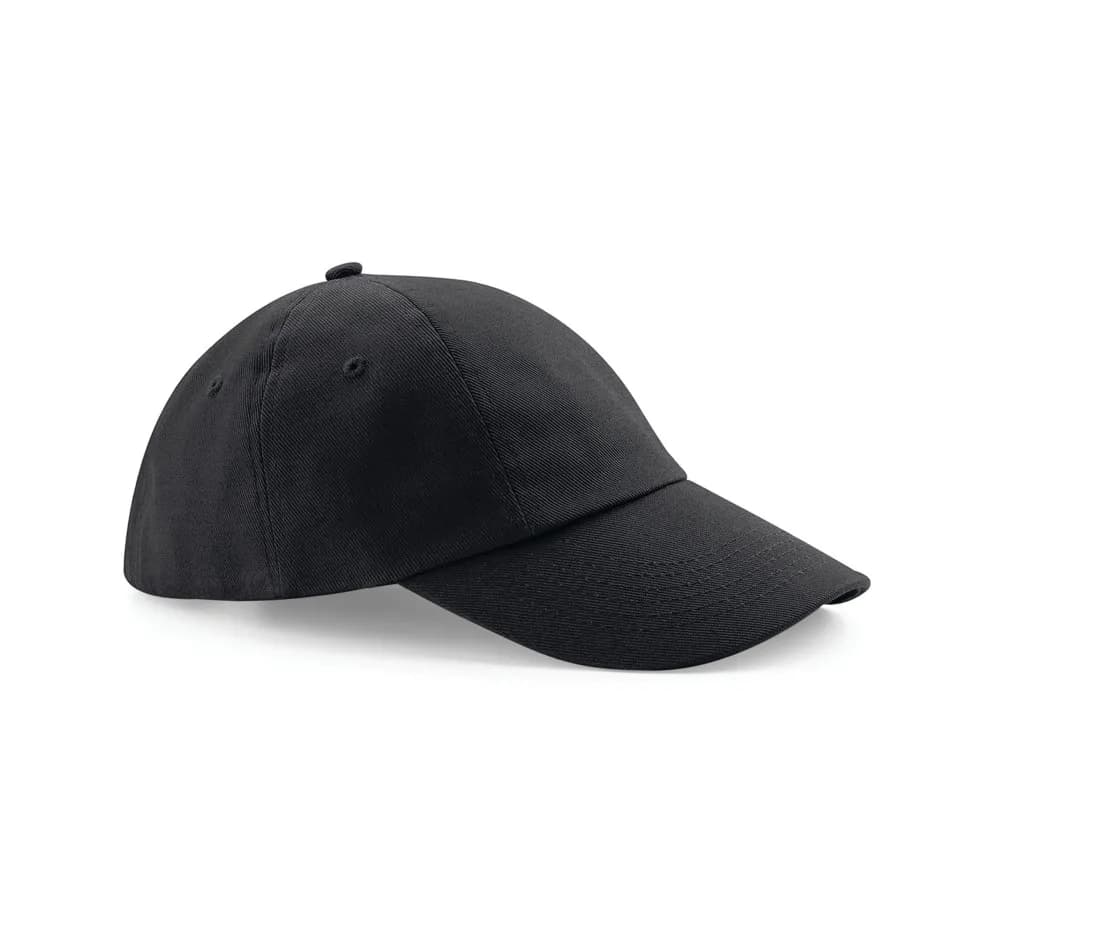 Casquette profil bas en drill de coton épais