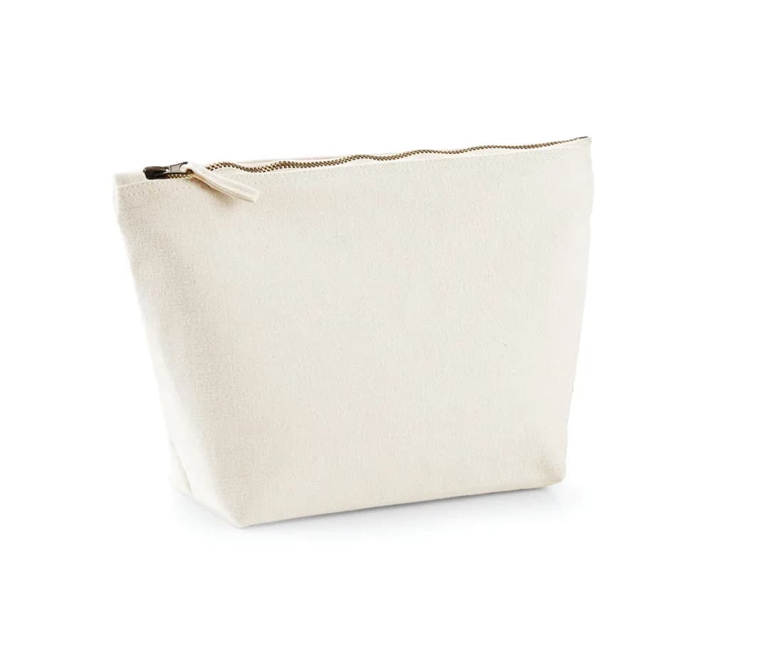 Canvas-Zubehörtasche – Natur
