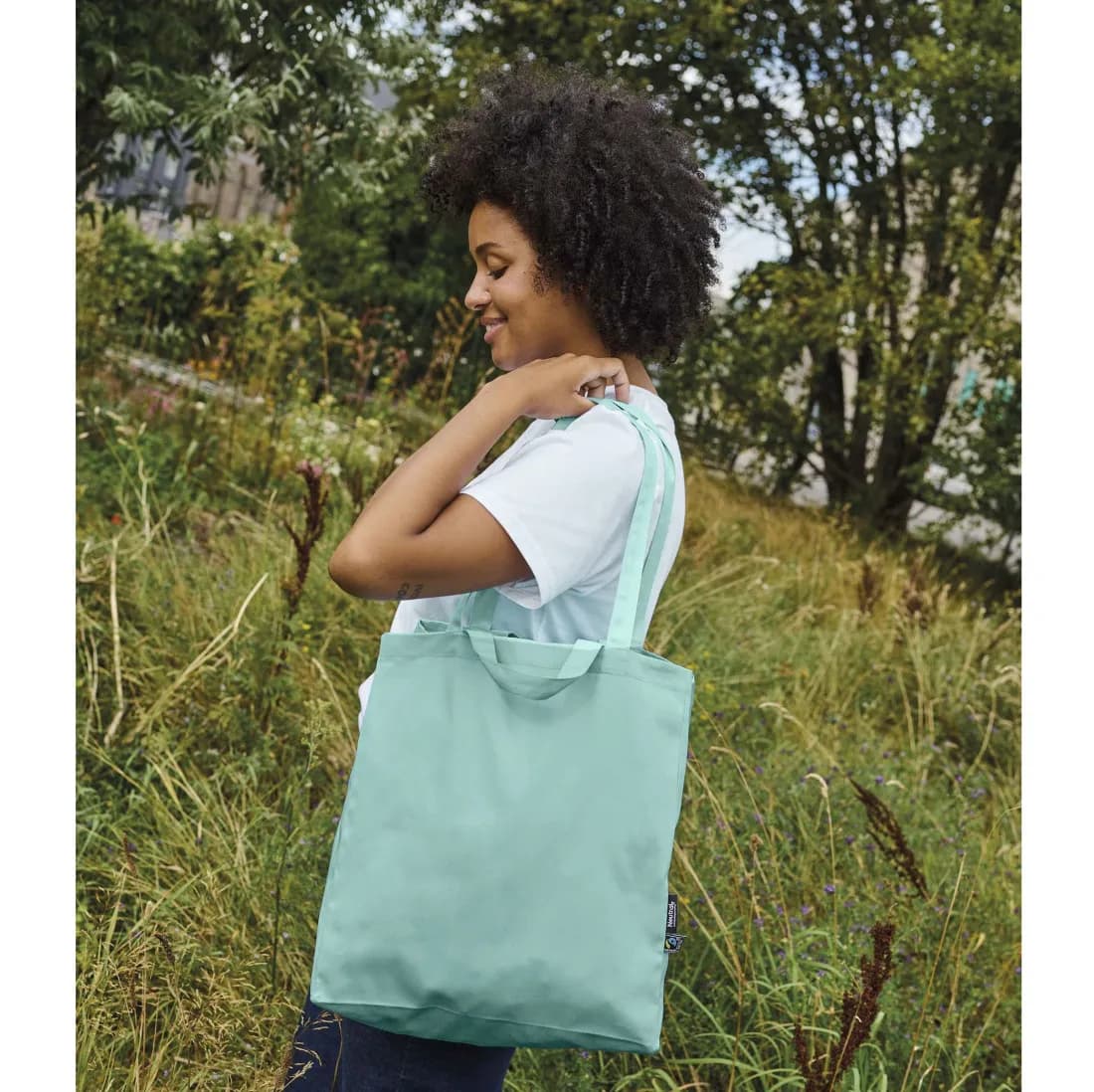 Twill Bag with Multiple Handles