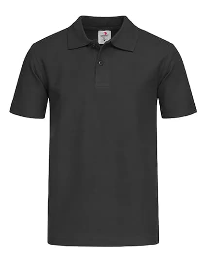 Kids’ Classic Polo – Schwarz