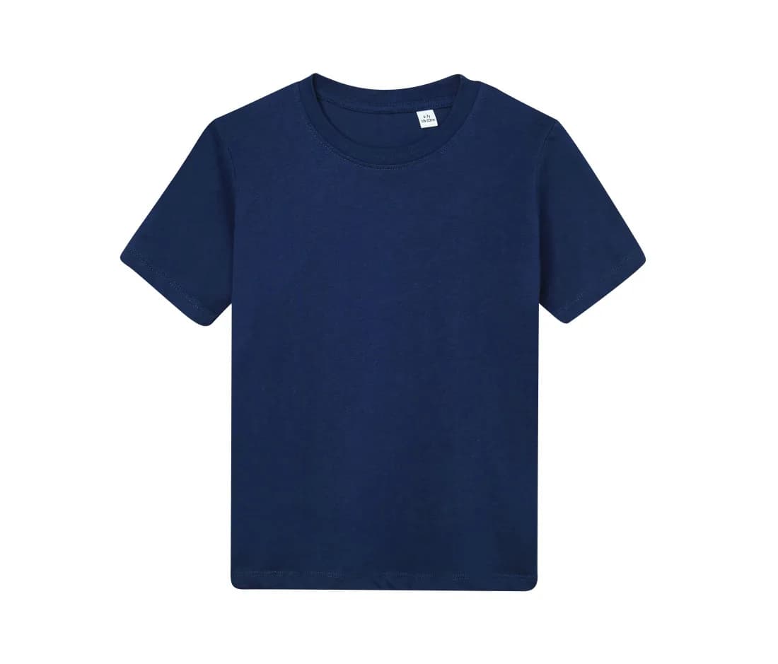 Kinder T-Shirt «Essential» – Marine