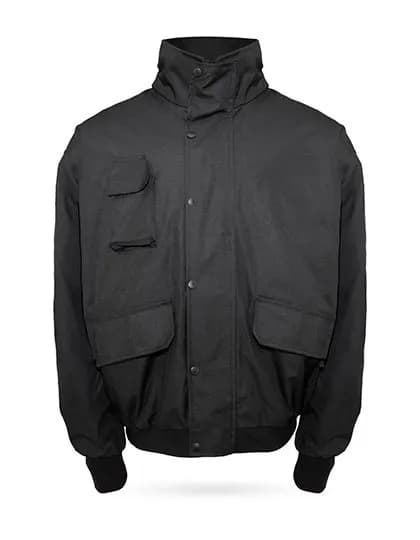 «Elite» Pilot Jacket «Grindavik» – Noir