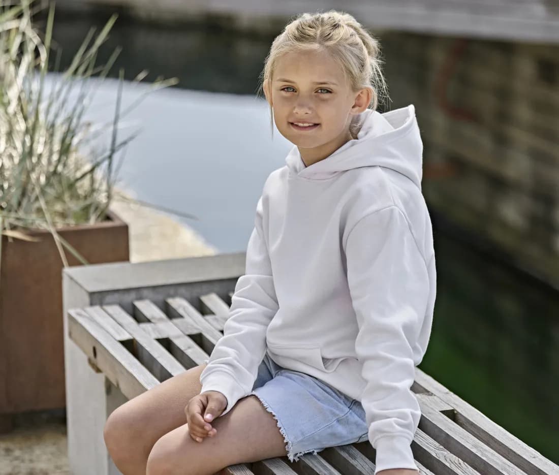 Junior Unlabeled Hooded Sweatshirt