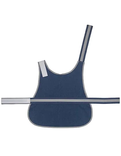 Hi-Vis Dog’s Vest – Denim (Dark Denim)