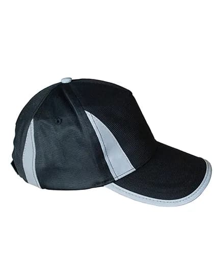 Adult Premium Hi-Vis Cap Nice – Schwarz