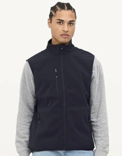 Men’s Falcon Zipped Softshell Bodywarmer
