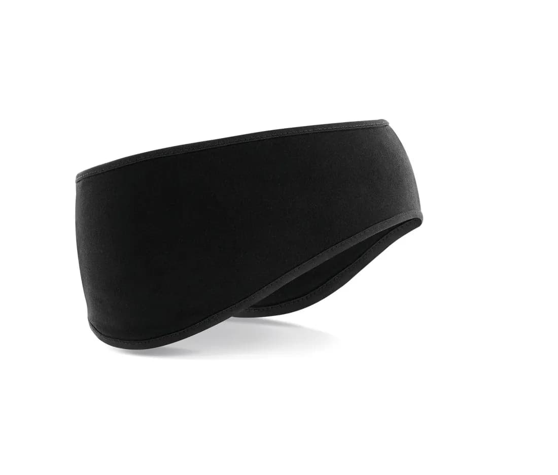 Softshell Sports Tech Headband – Schwarz