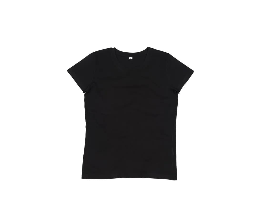 Damen Bio-T-Shirt «Essential» – Schwarz