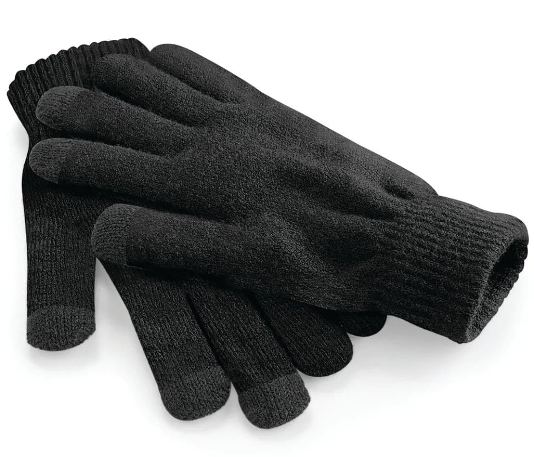 Touchscreen-Handschuhe – Schwarz