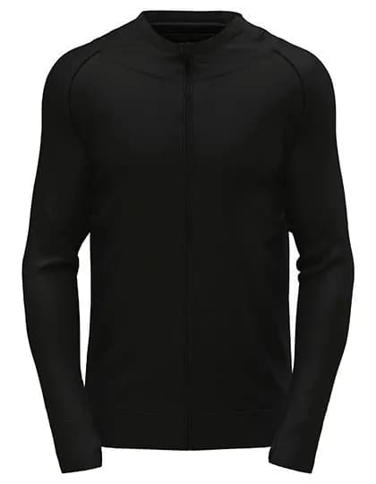 Seamless Sports Jacket – Schwarz
