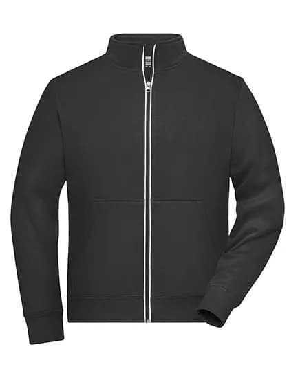 Men’s Doubleface Work Jacket -SOLID- – Schwarz