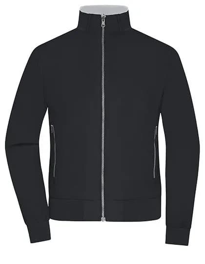 Ladies’ Reversible Blouson – Noir / Argent