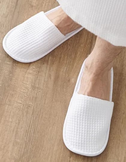 Waffle Mule Slippers