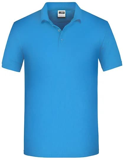 Men’s Bio Workwear Polo – Türkis (Aqua)