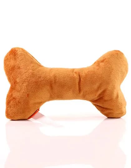 MiniFeet® Dog Toy Bone With Crackle Function – Brun
