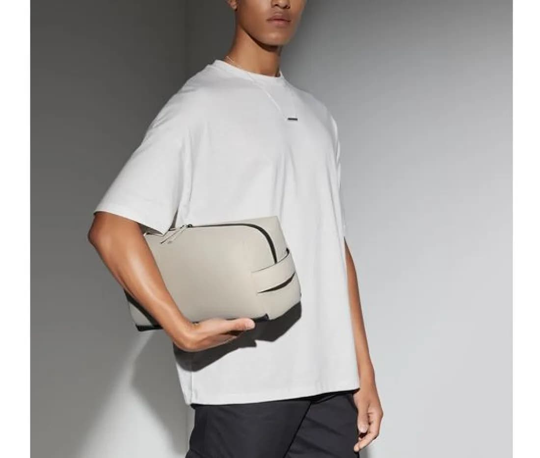 Matte Pu Shoe/ Accessory Bag