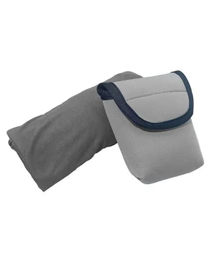 Sports Towel With Bag – Grau