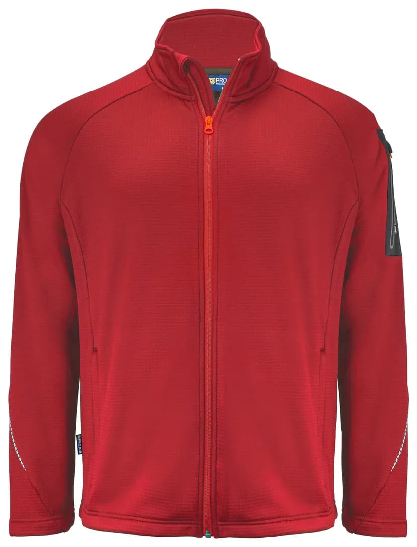 3319 Funktionelle Microfleece Jacke