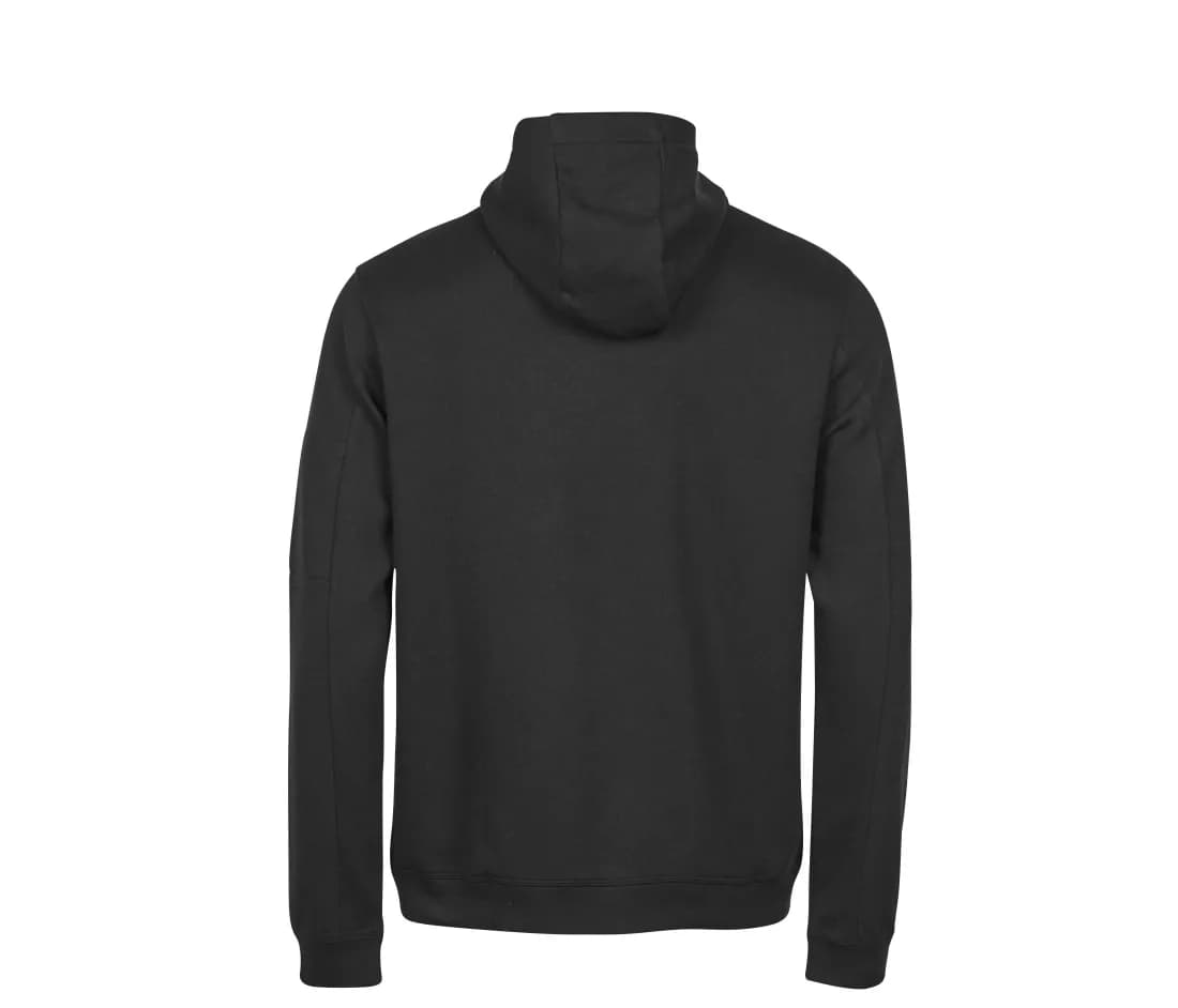 Sweat à capuche «Athletic» – Noir – vue de dos
