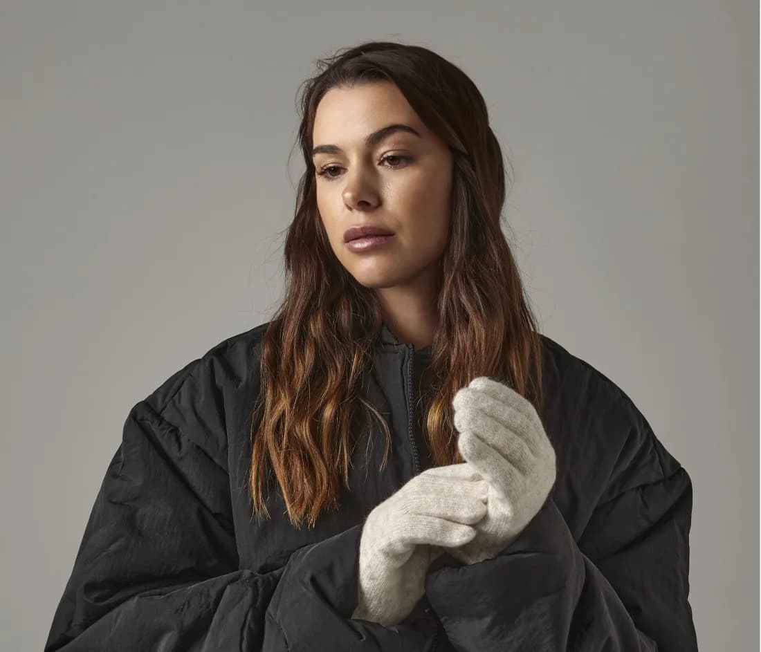 Cosy Ribbed Cuff Gloves
