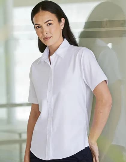 Ladies’ Classic Short Sleeved Oxford Shirt