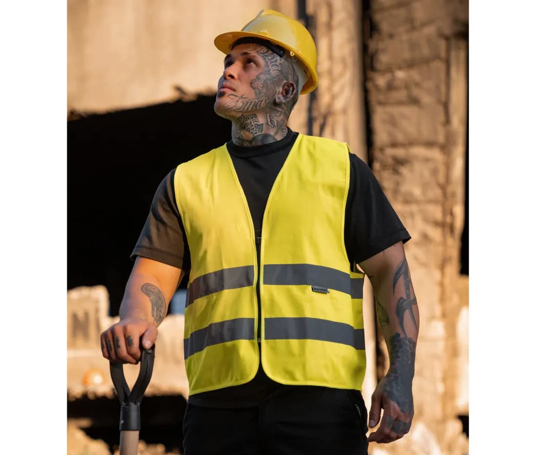 Safety Vest with Zipper