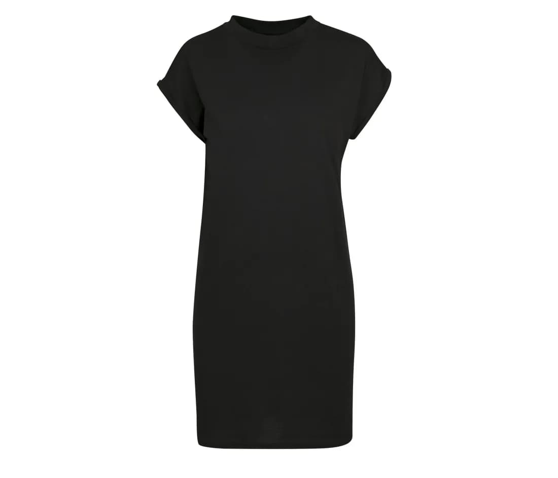 Robe t-shirt col montant femme