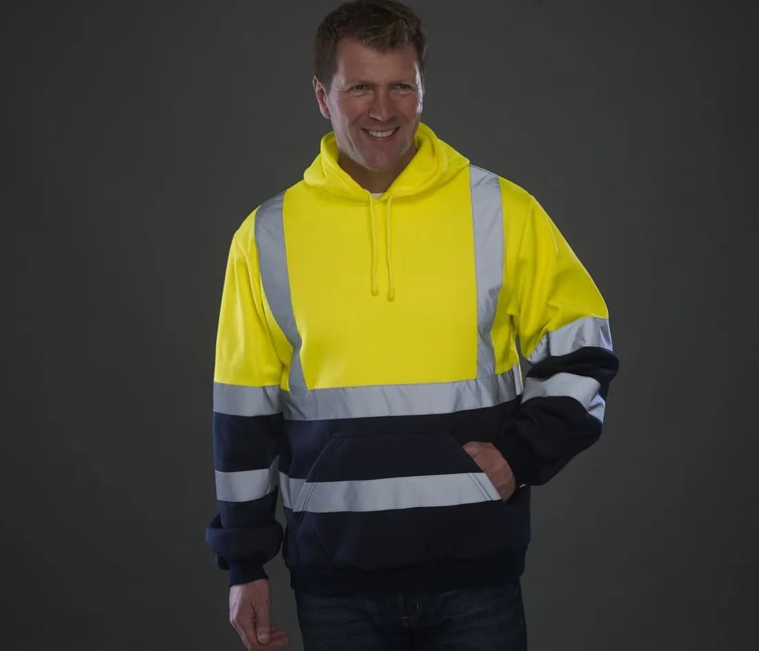 Hi-Vis Pull-Over Hoodie