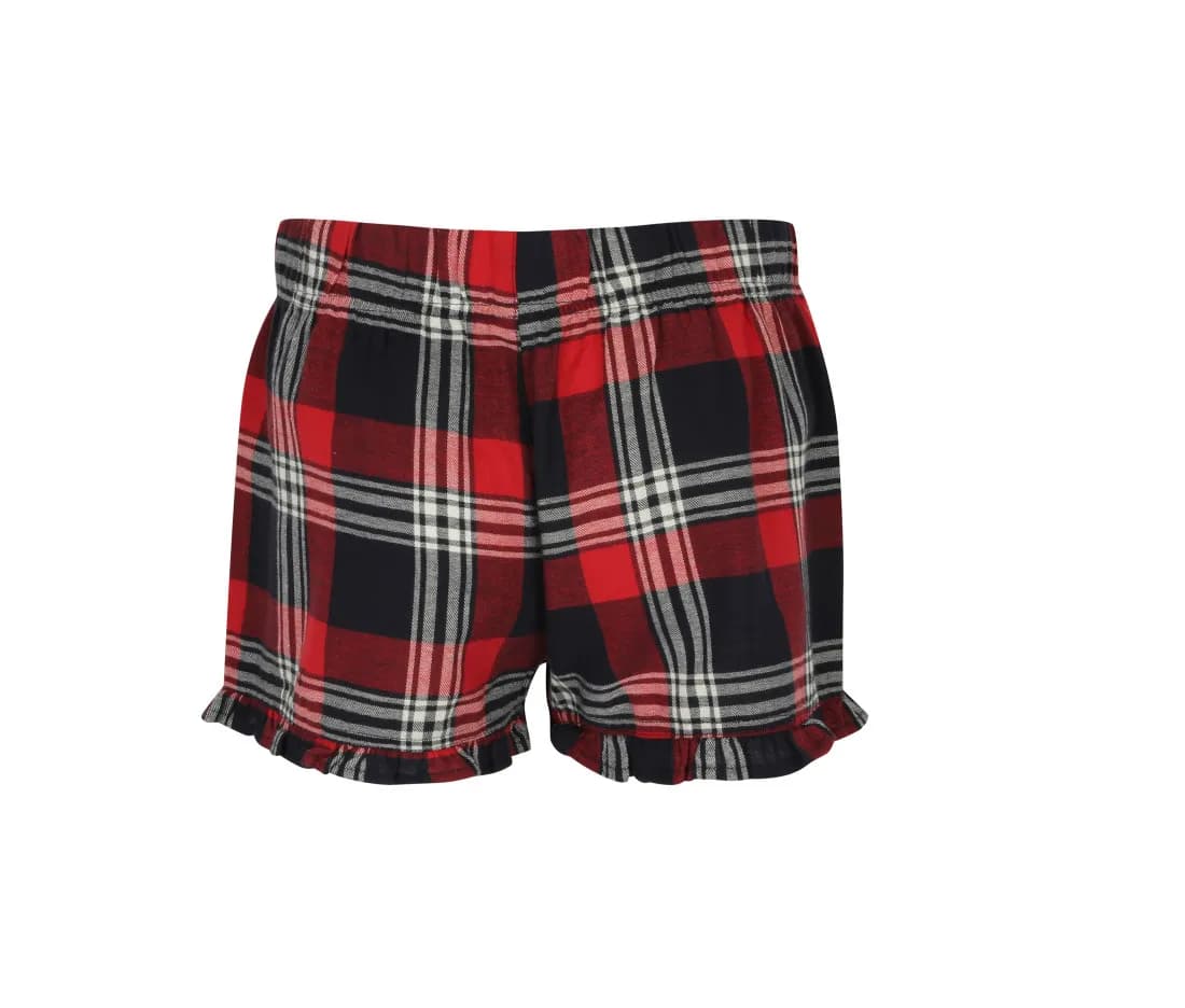 Damen Pyjama-Shorts Tartan
