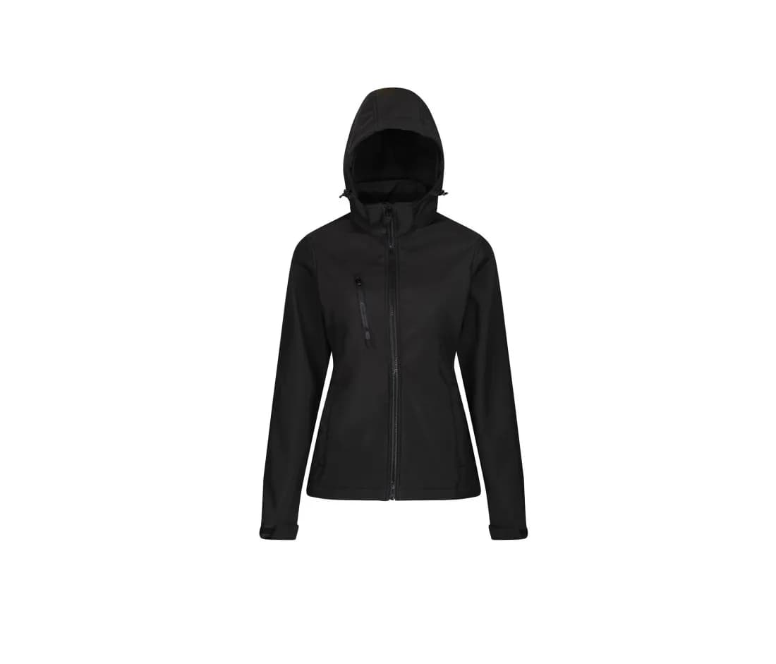 Damen Softshelljacke «Venturer» – Schwarz