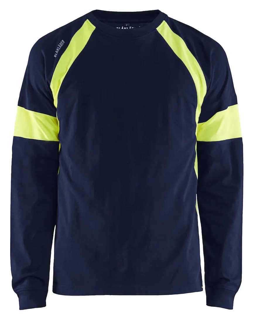 Langarmshirt mit High Vis
