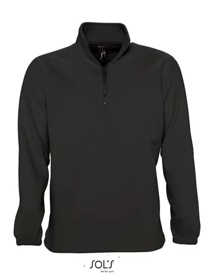 Half-Zip Fleece Ness – Schwarz