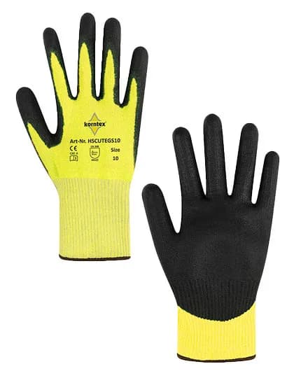 Cut-Resistant Gloves Adana – Jaune / Noir