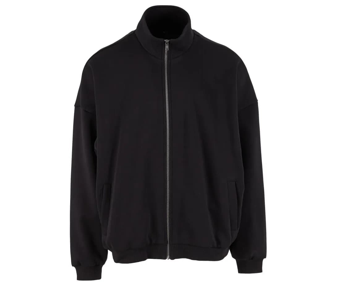Veste sweat zippée oversize