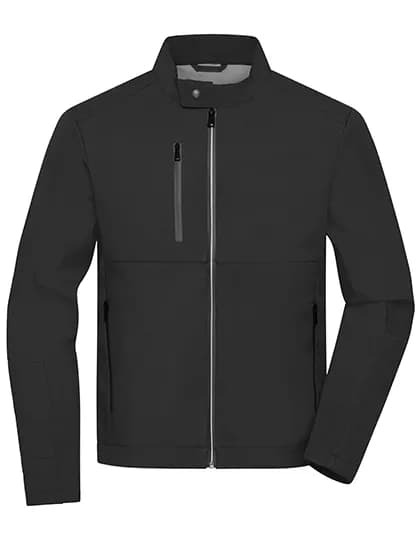 Men’s Softshell Jacket – Schwarz