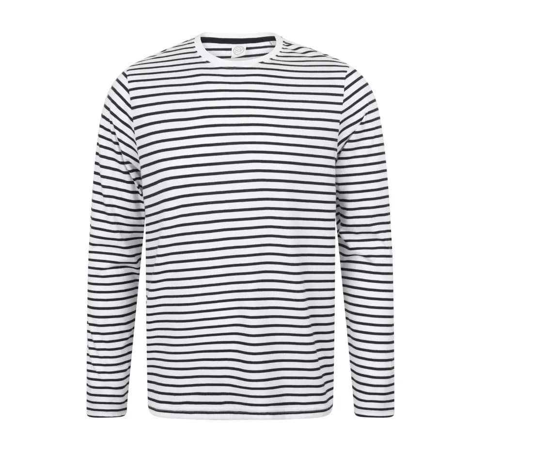 Unisex Long-Sleeved Striped T