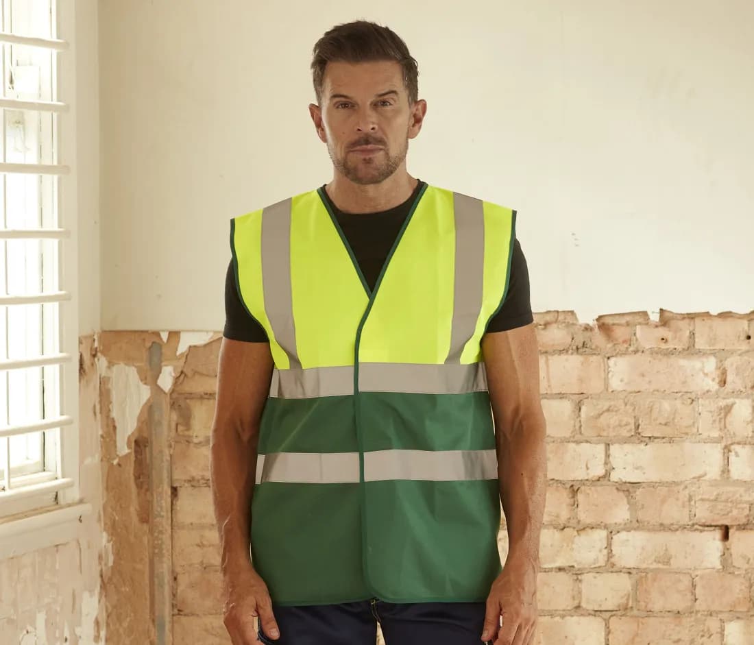Hi-Vis Two-Tone Waistcoat
