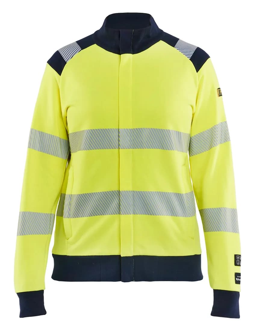 Damen High Vis Multinorm Sweatjacke Inhärent