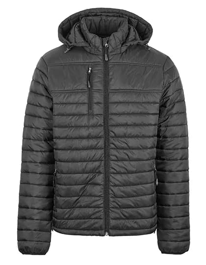 Men’s Premium Quilted Jacket – Schwarz