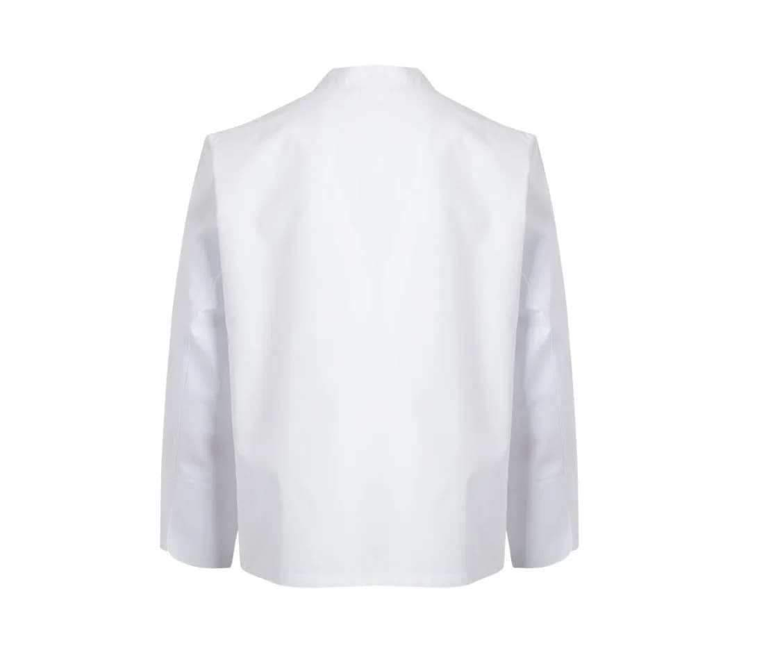 Veste de cuisine manches longues à boutons-pression