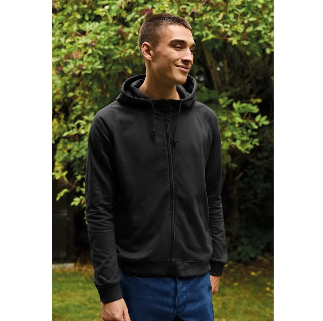 Unisex Hoodie W. Hidden Zip