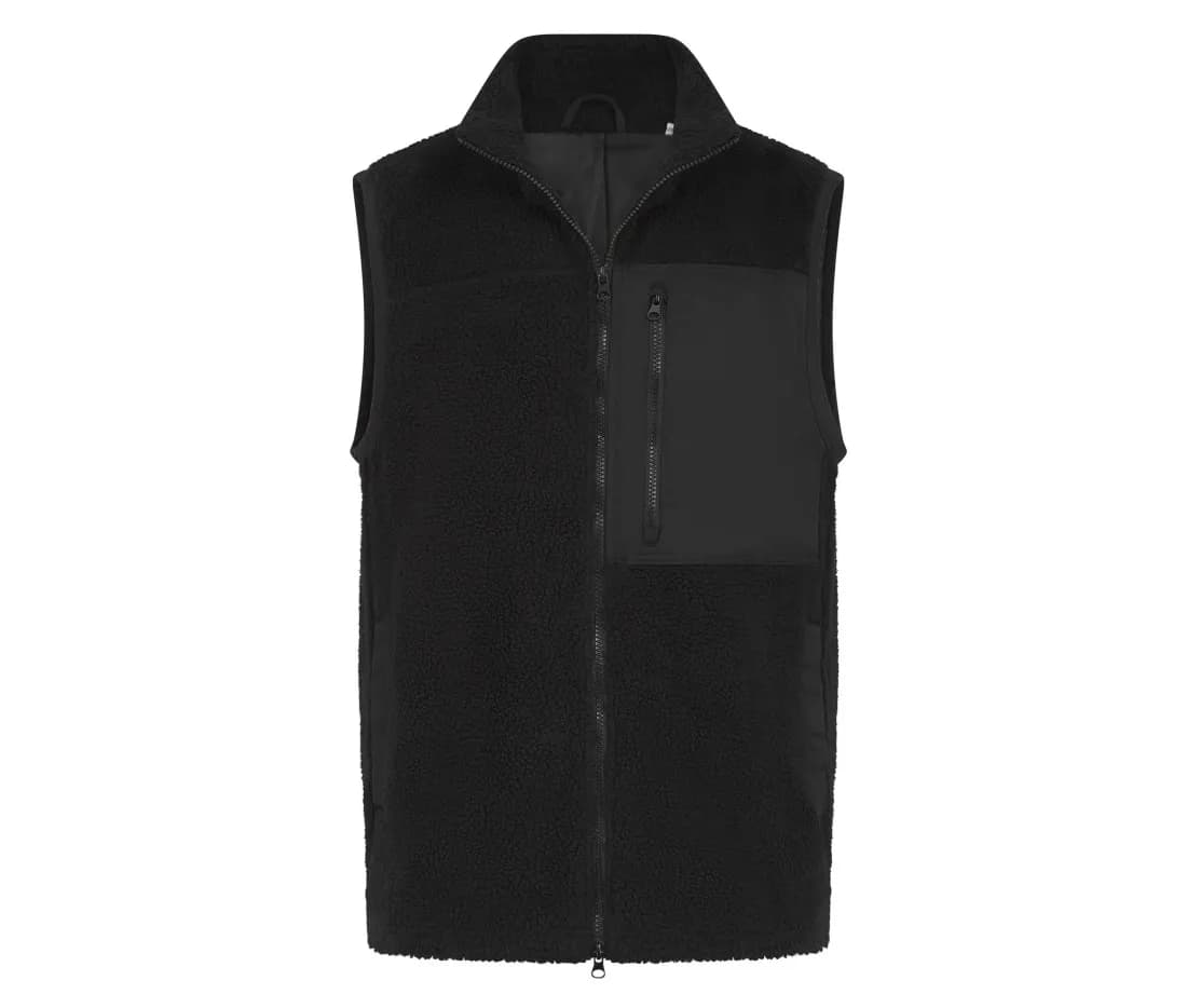 Recycelte Sherpa-Weste