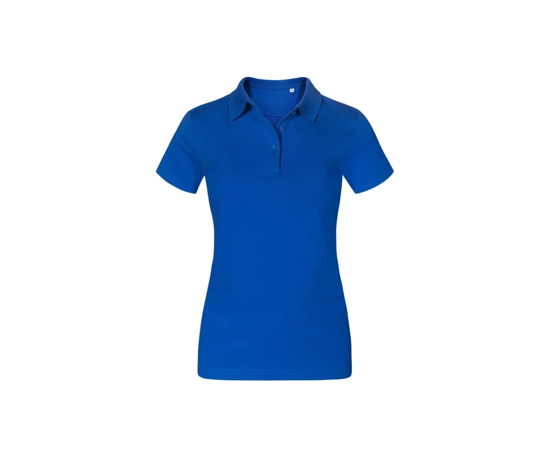 Polo en jersey femme – Bleu royal