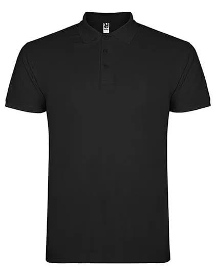 Kids’ Star Poloshirt – Noir