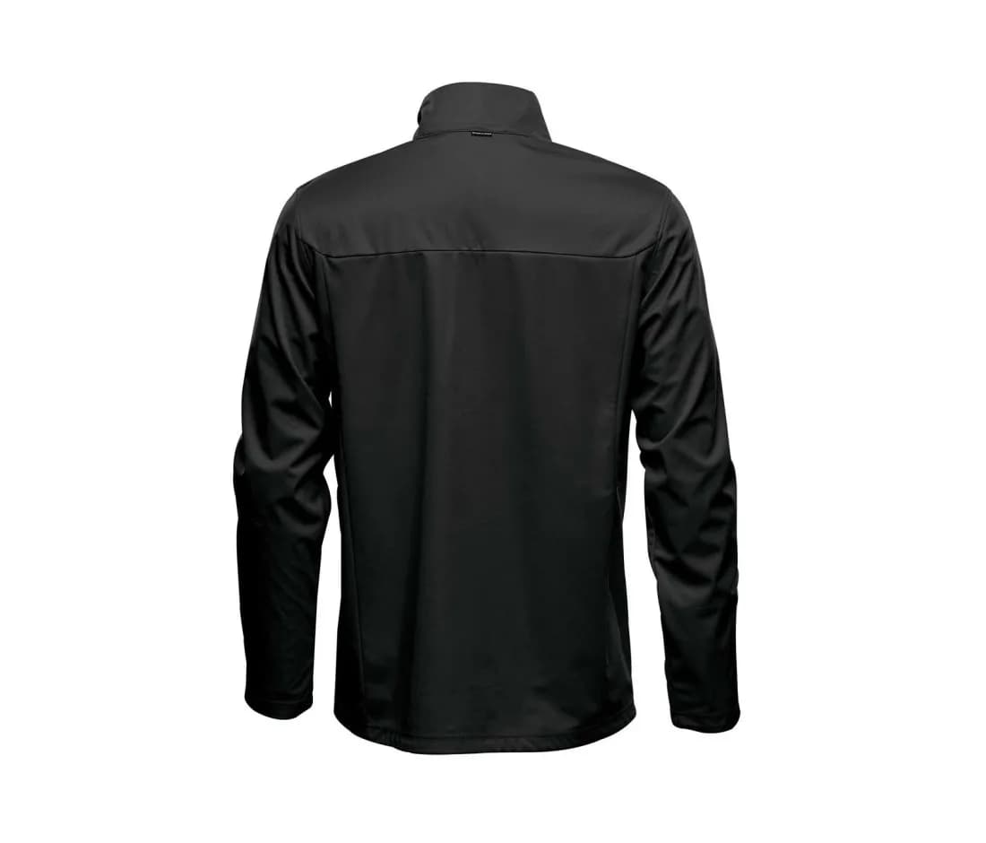 M's Greenwich Lw Softshell – Noir – vue de dos