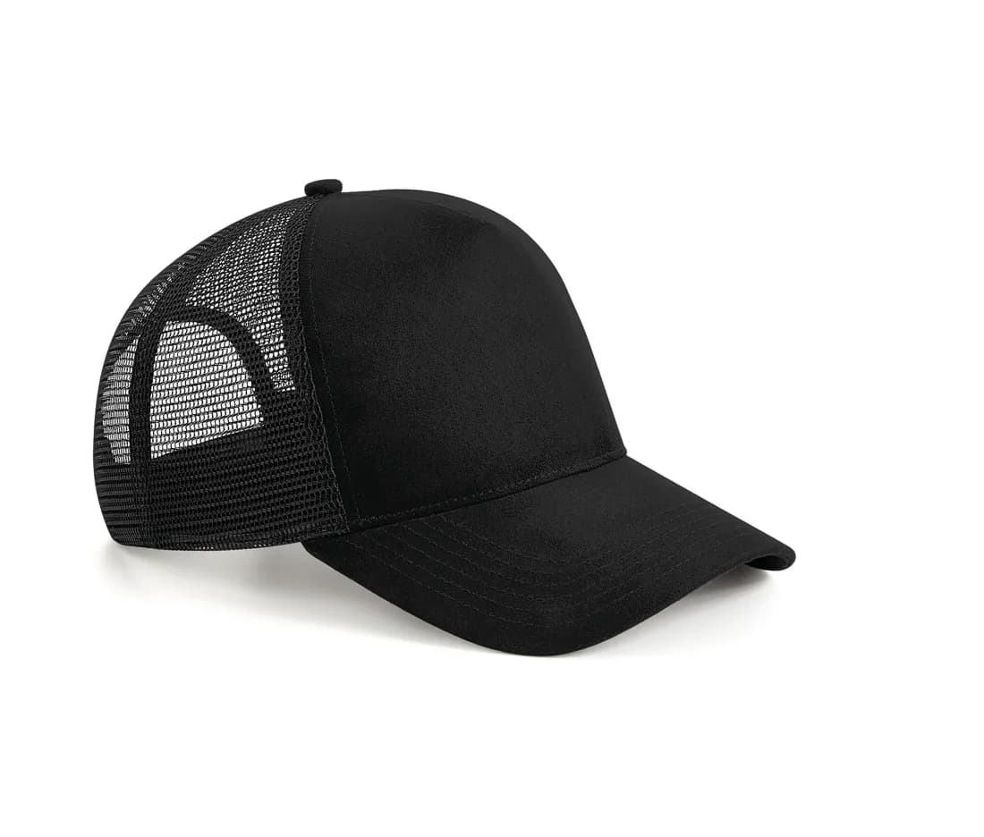 Suede Snapback Trucker