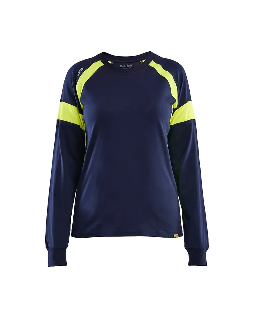 Damen Langarmshirt mit High Vis
