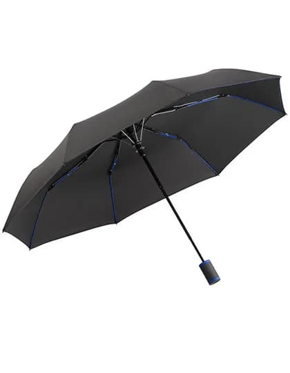 Pocket Umbrella FARE®-AC-Mini Style – Schwarz / Blau