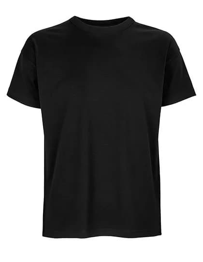 Men’s Boxy Oversized T-Shirt – Noir